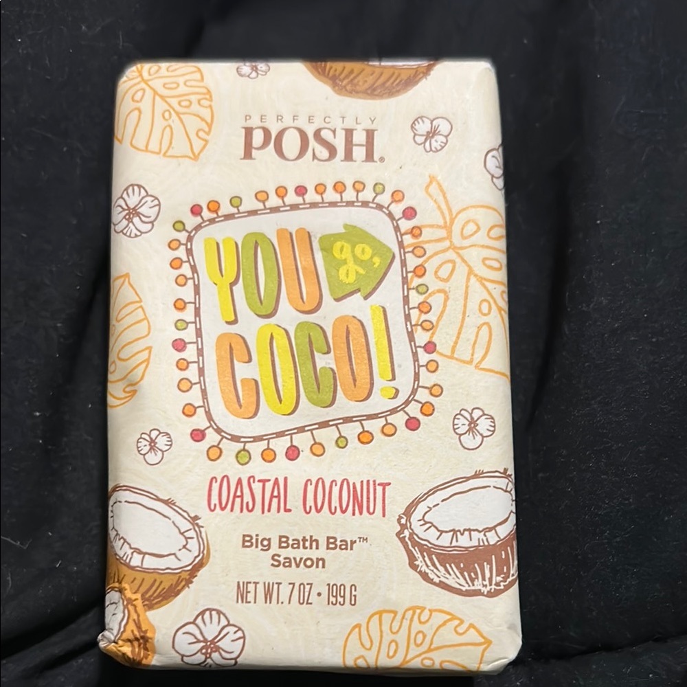 Perfectly Posh You Go Coco! Coastal Coconut Bath Bar